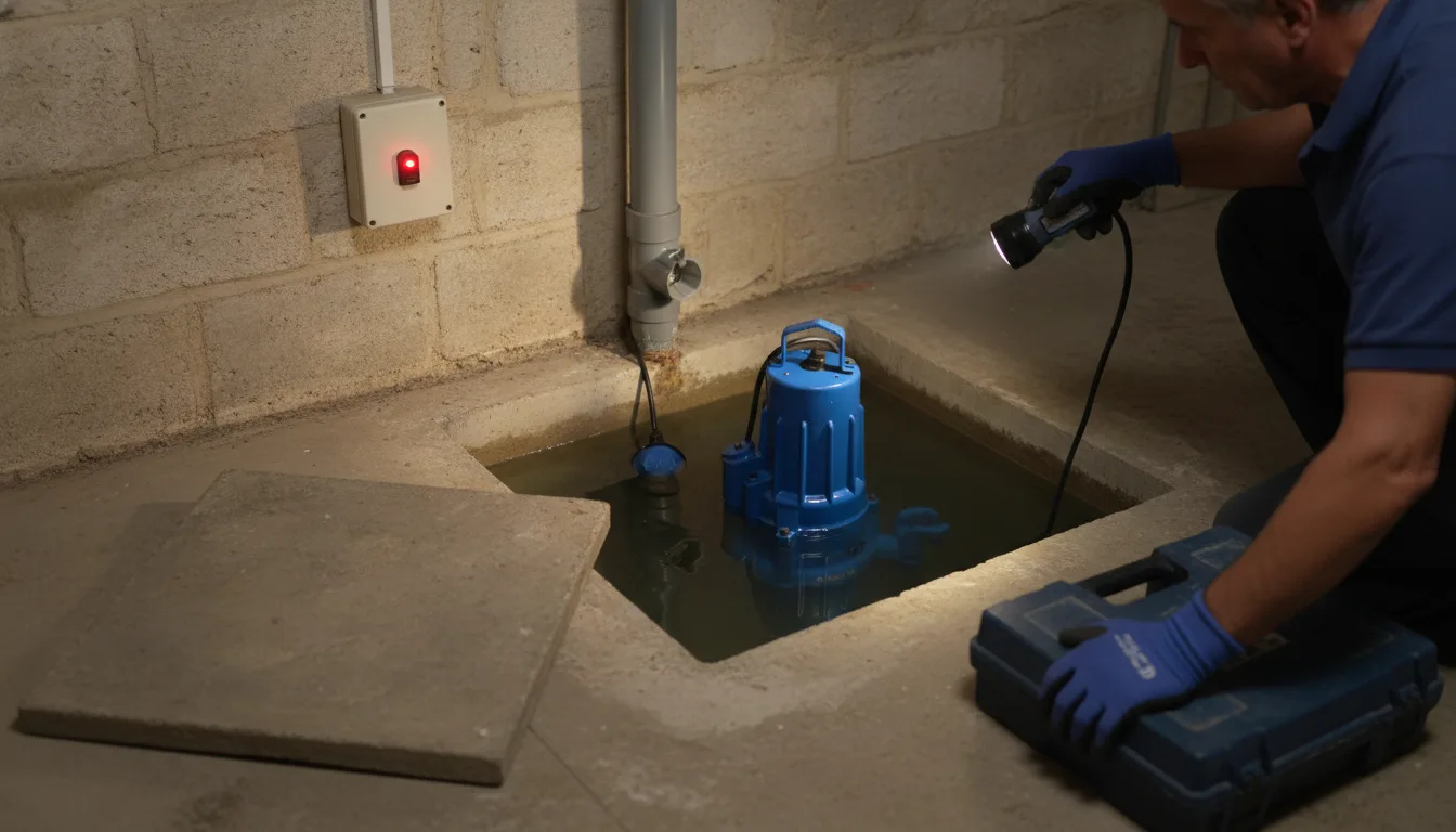 Dépannage pompe de relevage Saint-Brevin-les-Pins – problème / diagnostic